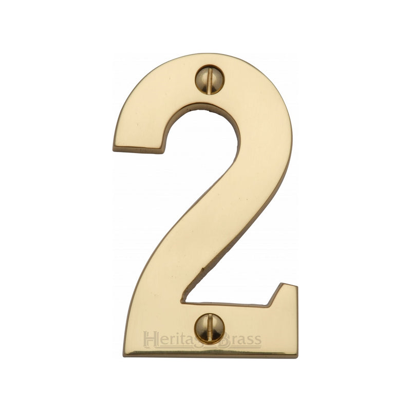 Heritage Brass Wide Profile Face Fix Number