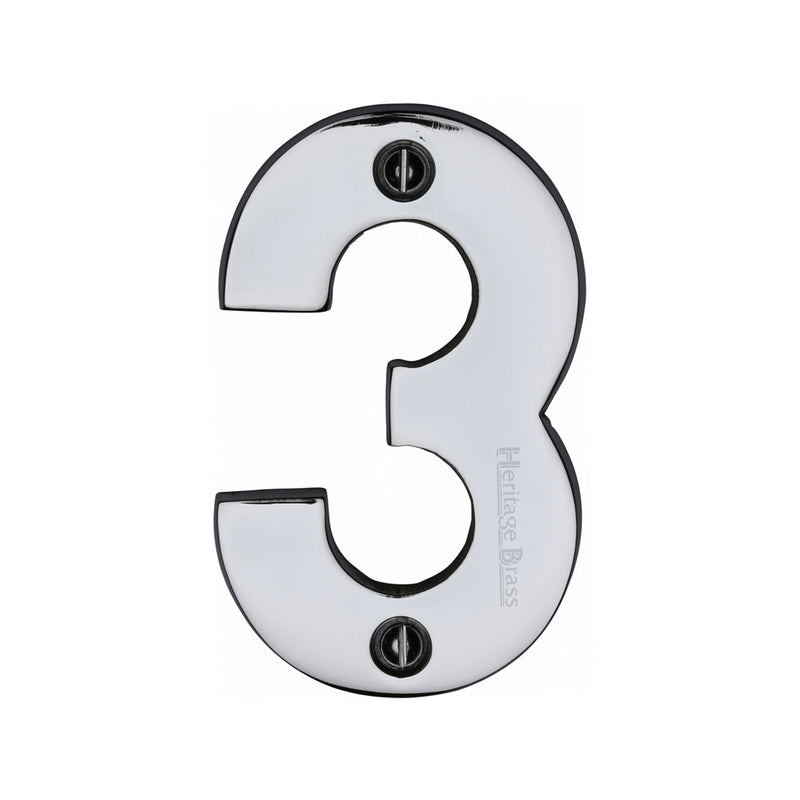 Heritage Brass Wide Profile Face Fix Number