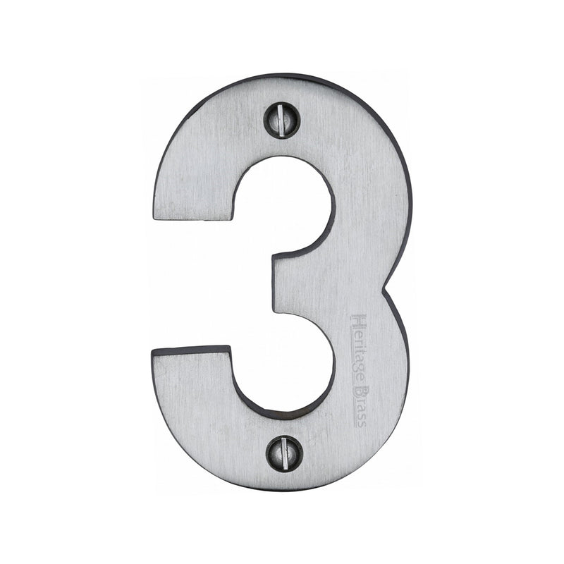 Heritage Brass Wide Profile Face Fix Number