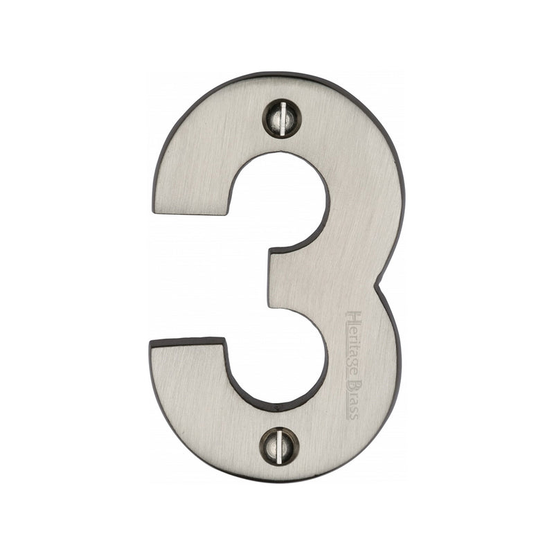 Heritage Brass Wide Profile Face Fix Number