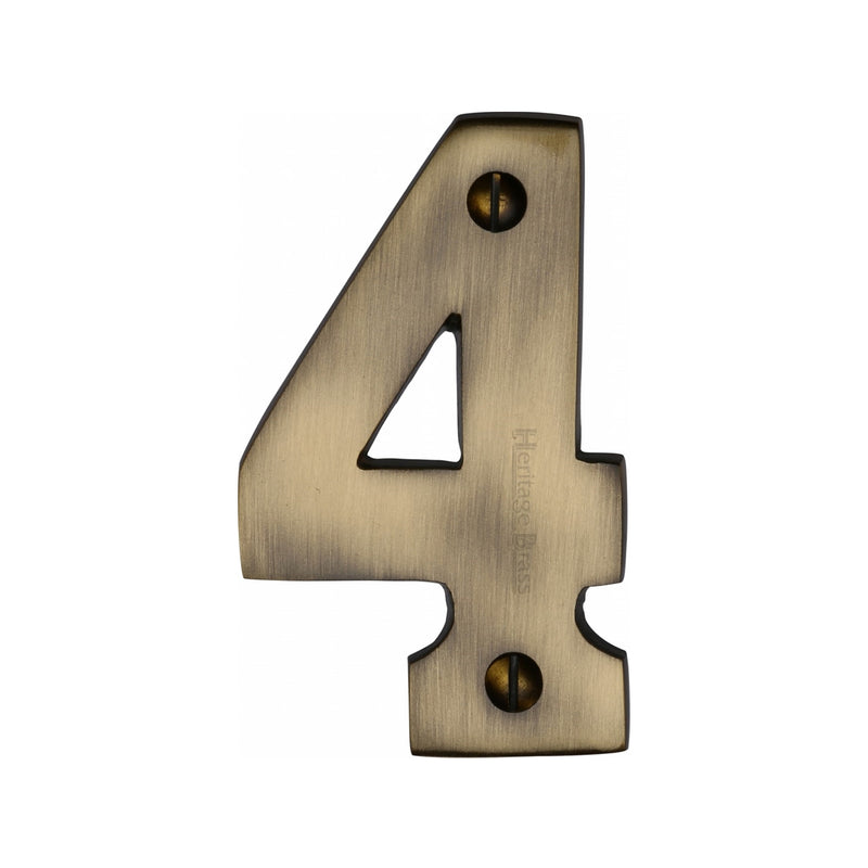 Heritage Brass Wide Profile Face Fix Number