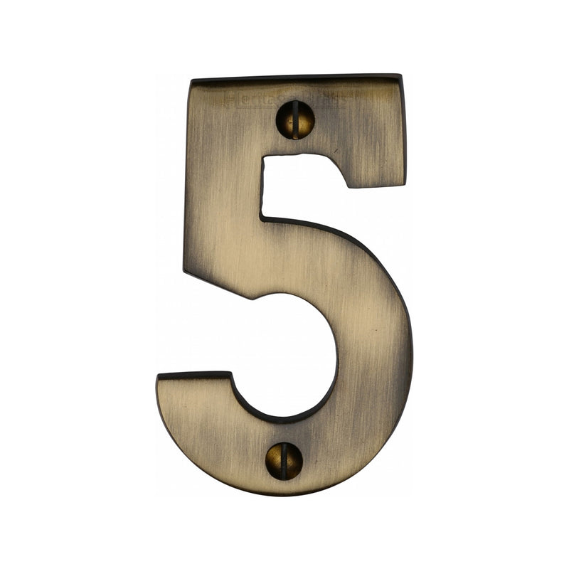 Heritage Brass Wide Profile Face Fix Number