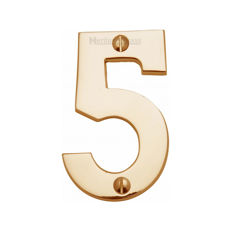 Heritage Brass Wide Profile Face Fix Number