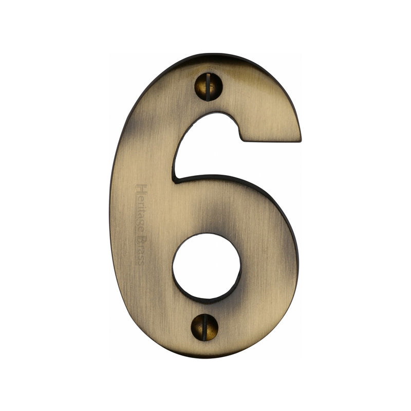 Heritage Brass Wide Profile Face Fix Number