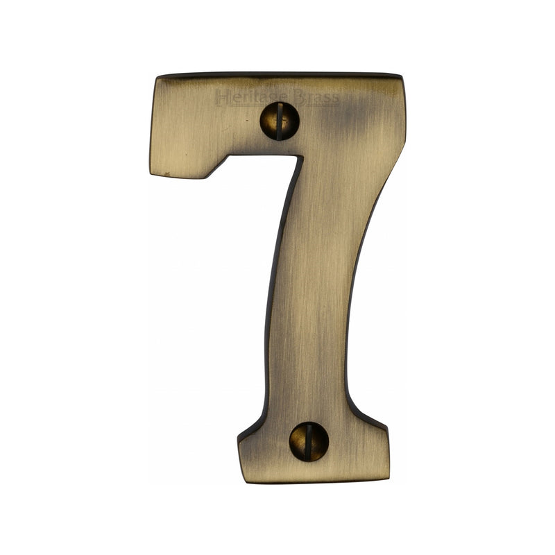 Heritage Brass Wide Profile Face Fix Number