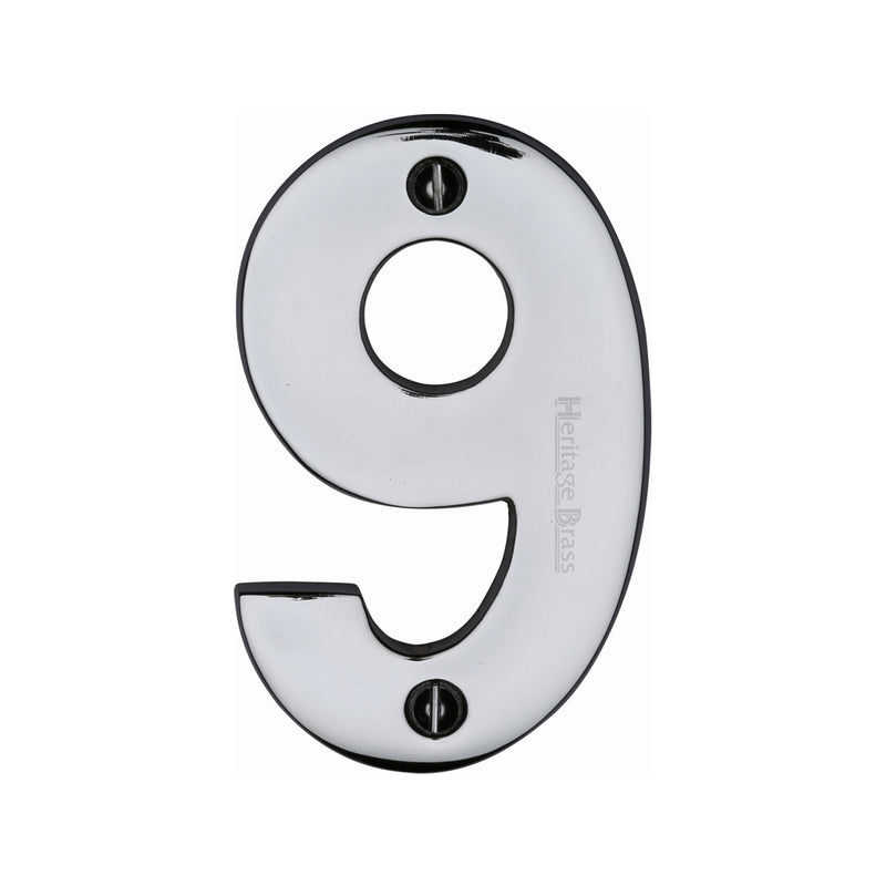 Heritage Brass Wide Profile Face Fix Number