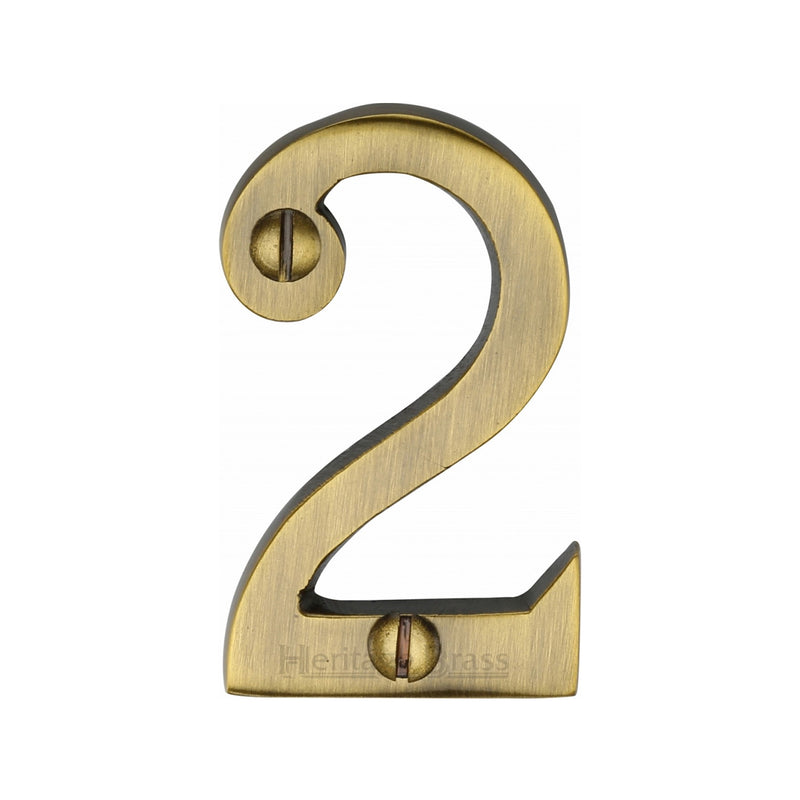 Heritage Brass Small Face Fix Number