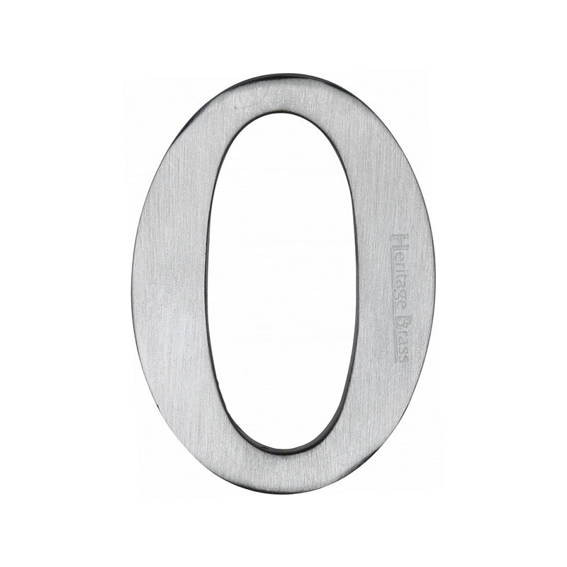 Heritage Brass Small Self Adhesive Number