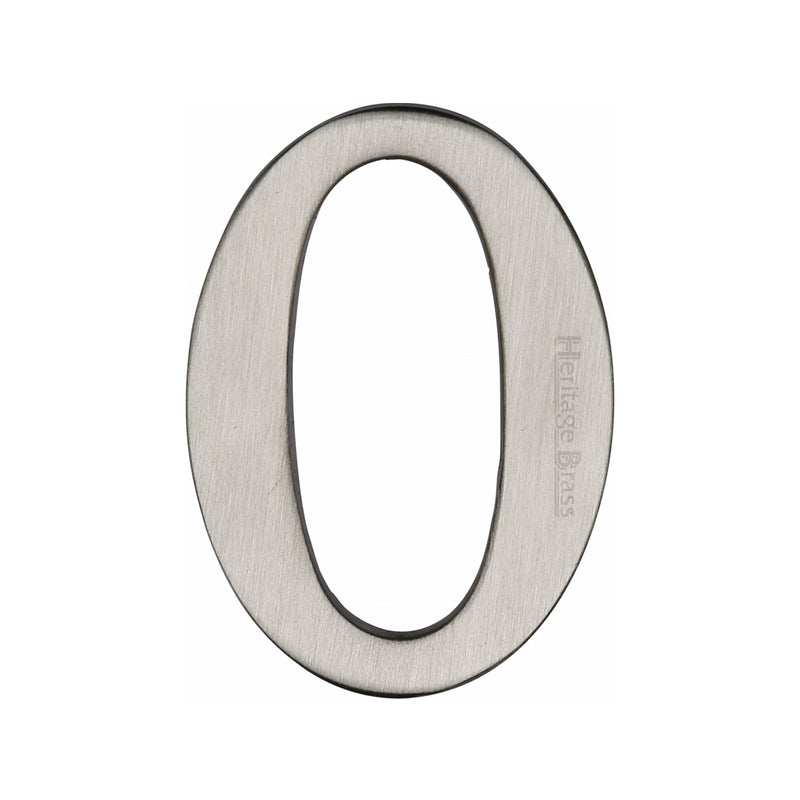 Heritage Brass Small Self Adhesive Number