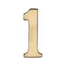 Heritage Brass Small Self Adhesive Number