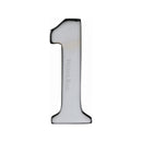 Heritage Brass Small Self Adhesive Number