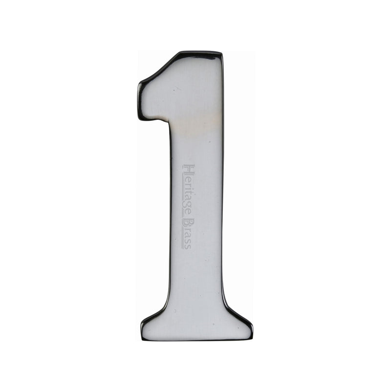 Heritage Brass Small Self Adhesive Number