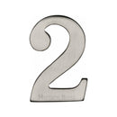 Heritage Brass Small Self Adhesive Number
