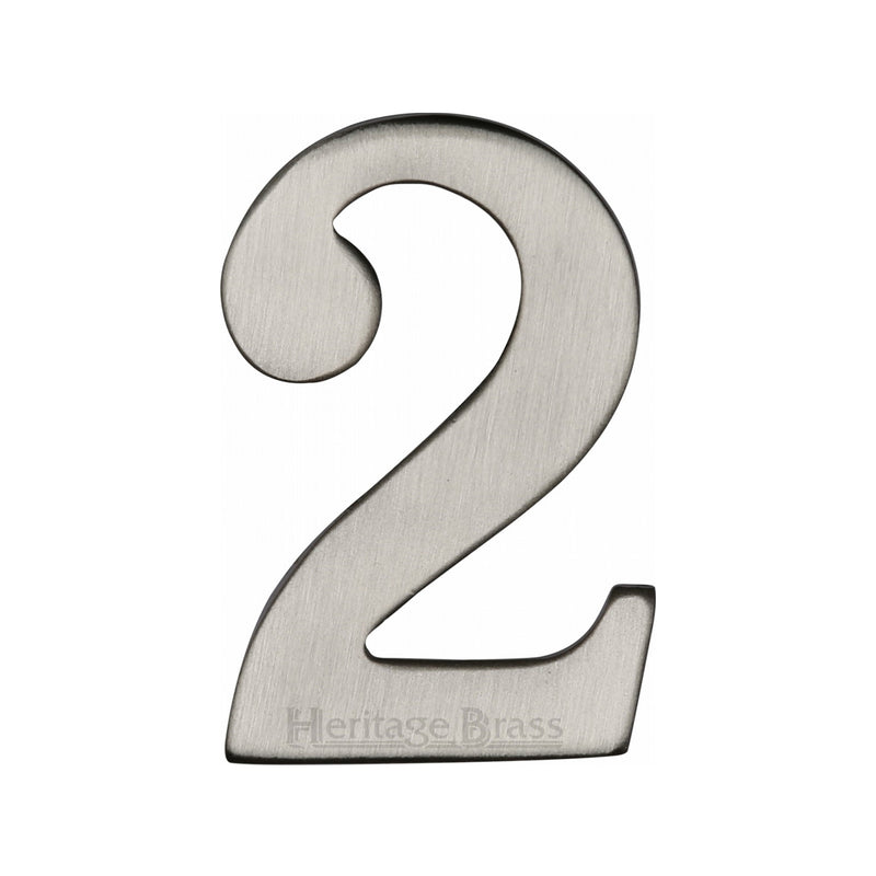 Heritage Brass Small Self Adhesive Number