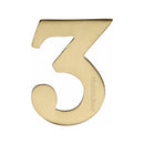 Heritage Brass Small Self Adhesive Number
