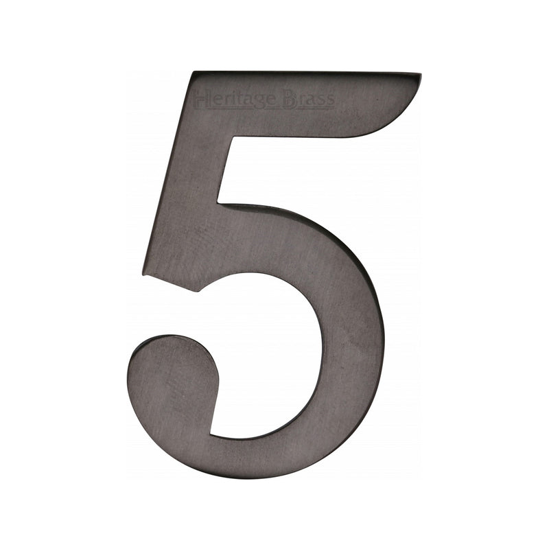 Heritage Brass Small Self Adhesive Number