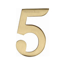 Heritage Brass Small Self Adhesive Number