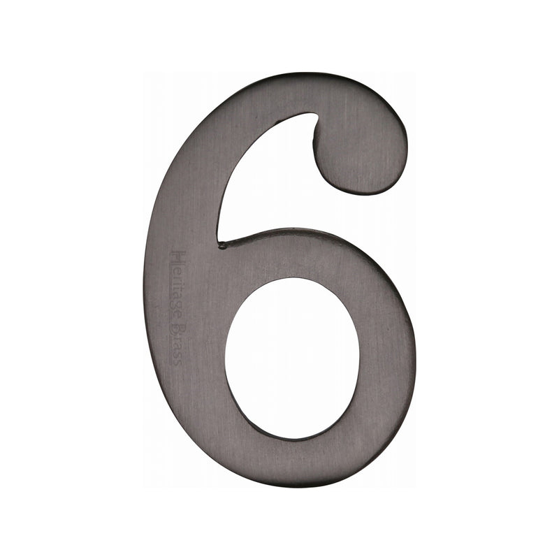 Heritage Brass Small Self Adhesive Number