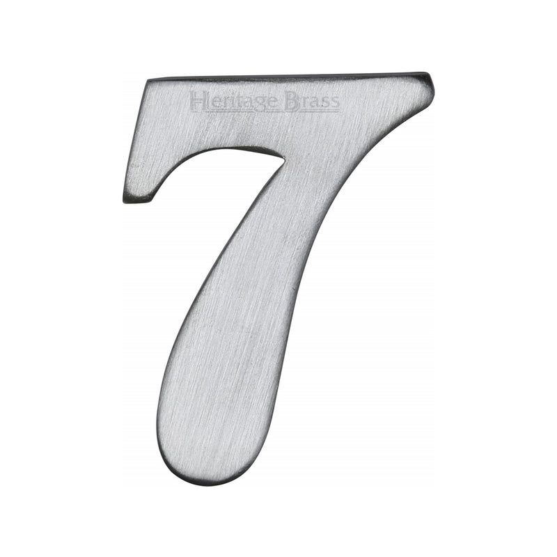 Heritage Brass Small Self Adhesive Number