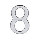 Heritage Brass Small Self Adhesive Number