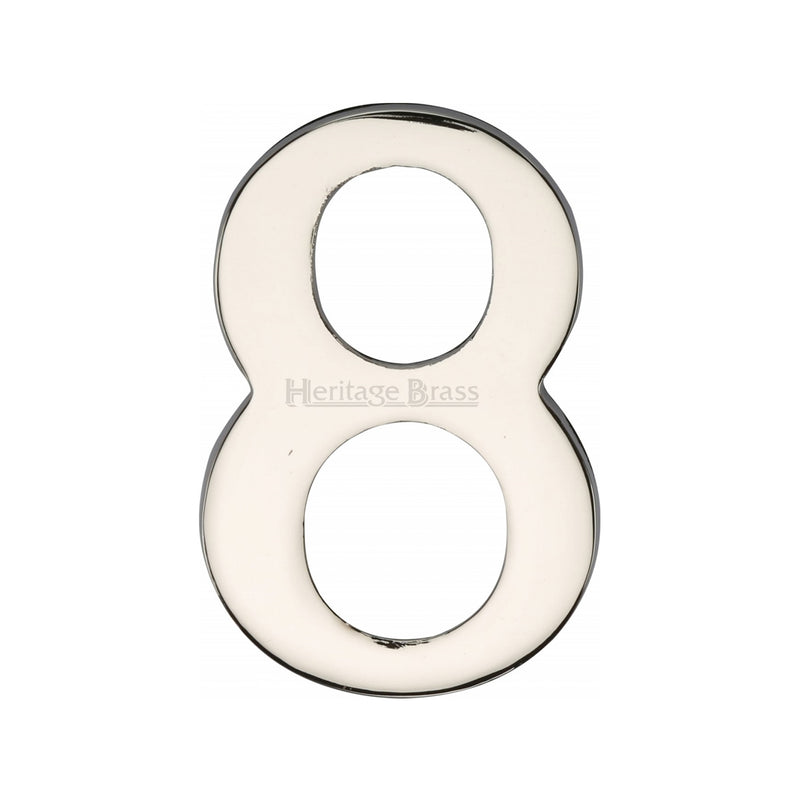 Heritage Brass Small Self Adhesive Number