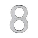 Heritage Brass Small Self Adhesive Number