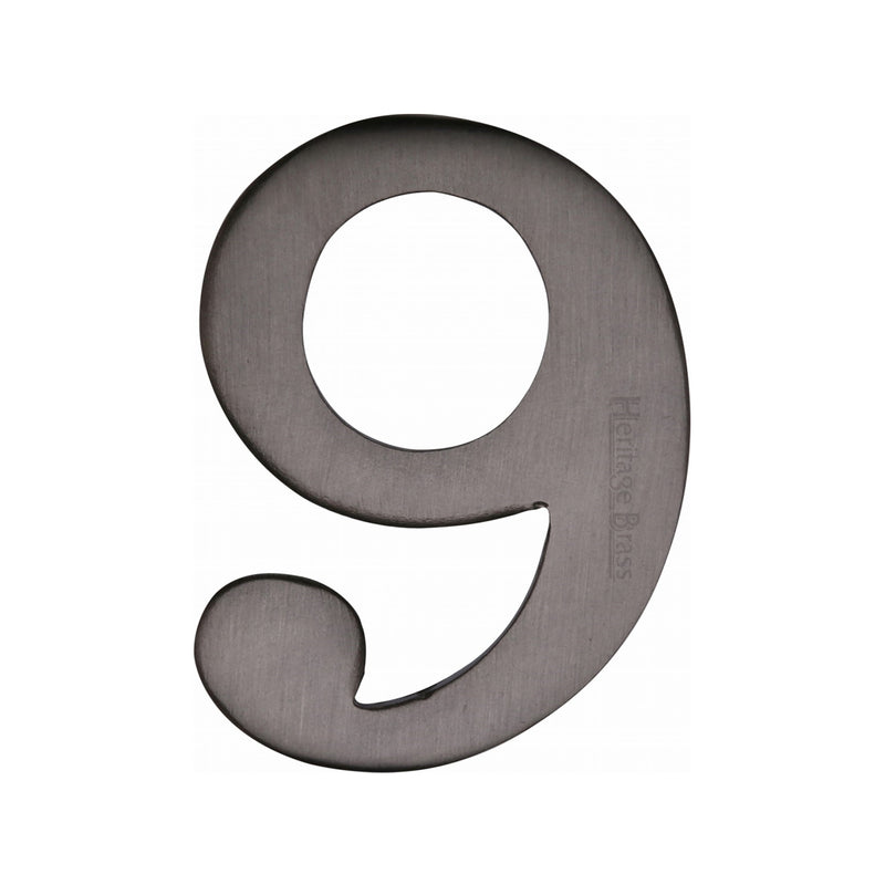 Heritage Brass Small Self Adhesive Number