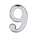 Heritage Brass Small Self Adhesive Number