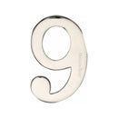 Heritage Brass Small Self Adhesive Number