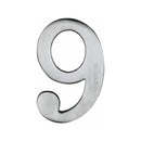 Heritage Brass Small Self Adhesive Number