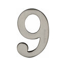 Heritage Brass Small Self Adhesive Number