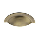 Heritage Brass Crescent Drawer Cup Pull
