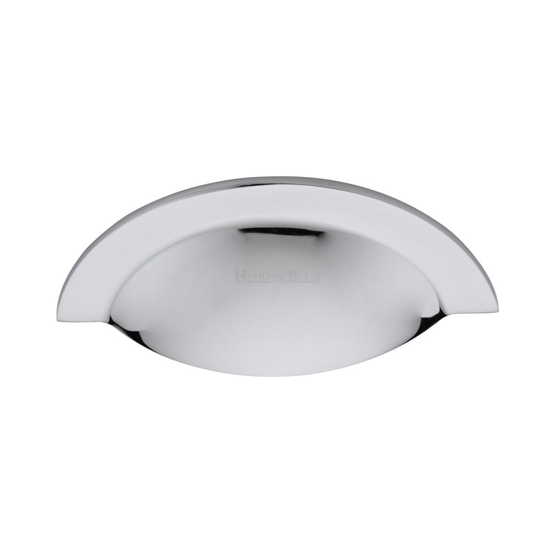 Heritage Brass Crescent Drawer Cup Pull