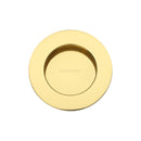 Heritage Brass Round Flush Pull - C1835