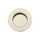 Heritage Brass Round Flush Pull - C1835