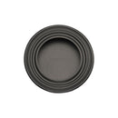 Heritage Brass Round Reeded Flush Pull