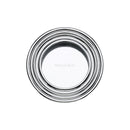 Heritage Brass Round Reeded Flush Pull