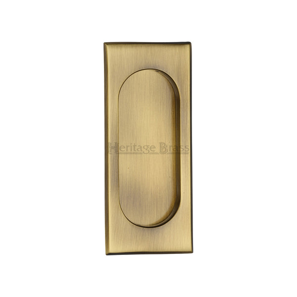 Heritage Brass Flush Pull C1850