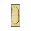 Heritage Brass Flush Pull C1850