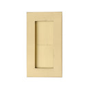 Heritage Brass Rectangular Flush Pull - C1855