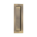 Heritage Brass Rectangular Flush Pull - C1855
