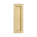 Heritage Brass Rectangular Flush Pull - C1855