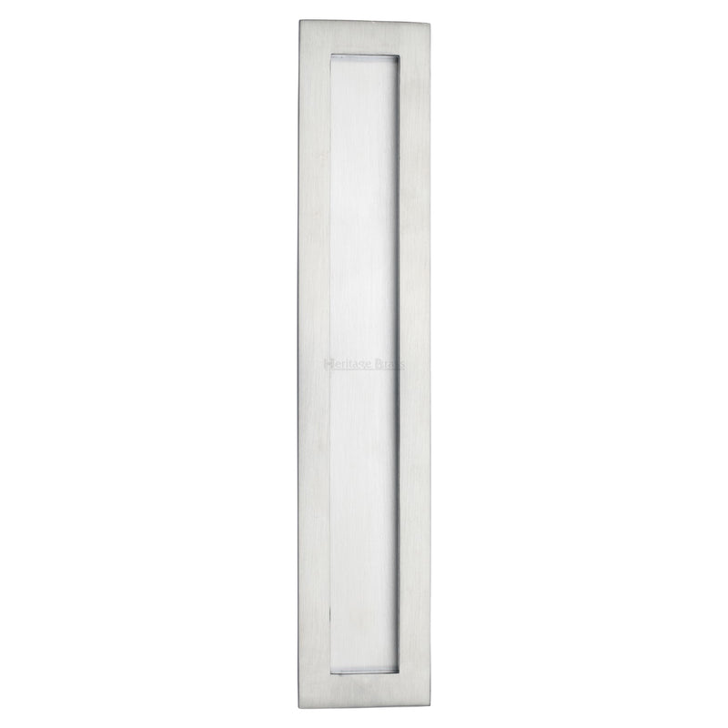 Heritage Brass Rectangular Flush Pull - C1855