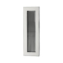 Heritage Brass Reeded Rectangular Flush Pull