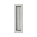 Heritage Brass Reeded Rectangular Flush Pull