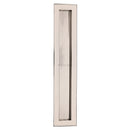 Heritage Brass Reeded Rectangular Flush Pull