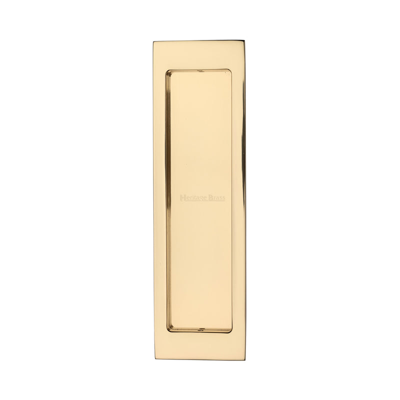 Heritage Brass Flush Pull - C1872