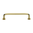 Heritage Brass Wire Cabinet Pull Handle with Rose
