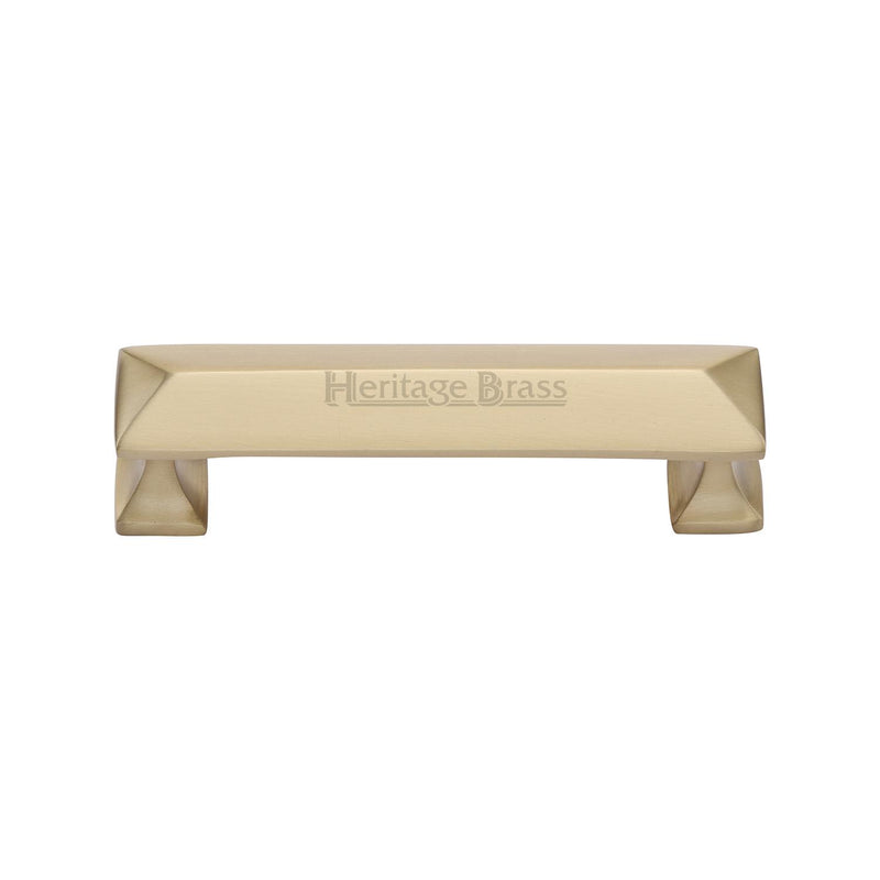 Heritage Brass Pyramid Cabinet Pull Handle