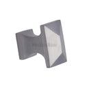 Heritage Brass Pyramid Cabinet Knob